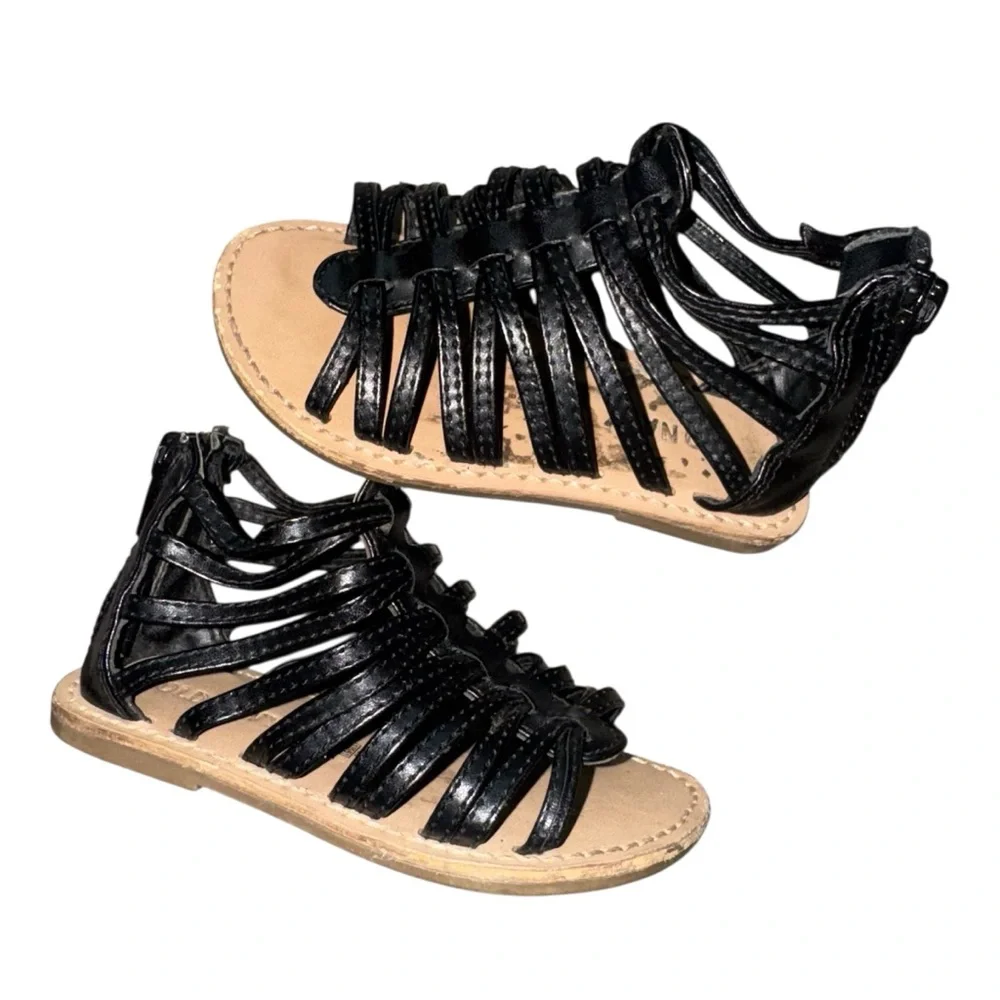 Old Navy Kids Black Gladiator Sandals